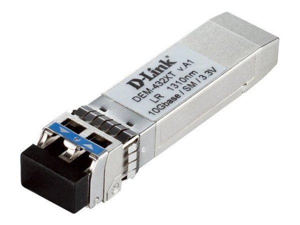 D-LINK 10GE SFP+ LR Transceiver, 10 Gigabit Singlemode Fiber (LC-Duplex), o DEM-432XT