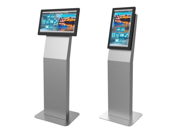 PEERLESS-AV Landscape/Portrait Kiosk Fits most 15inch 22inch OR 32inch Disp KIP522-S-EUK