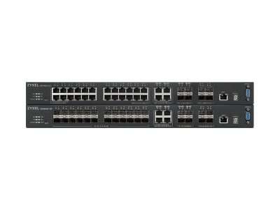 ZYXEL Switch 19" ZyXEL 24x GE SFP XGS4600-32F 4xDual, 4x10G SFP+ XGS4600-32F-ZZ0102F