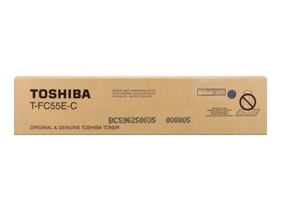 TOSHIBA TFC55E C Cyan Tonerpatrone 6AG00002318