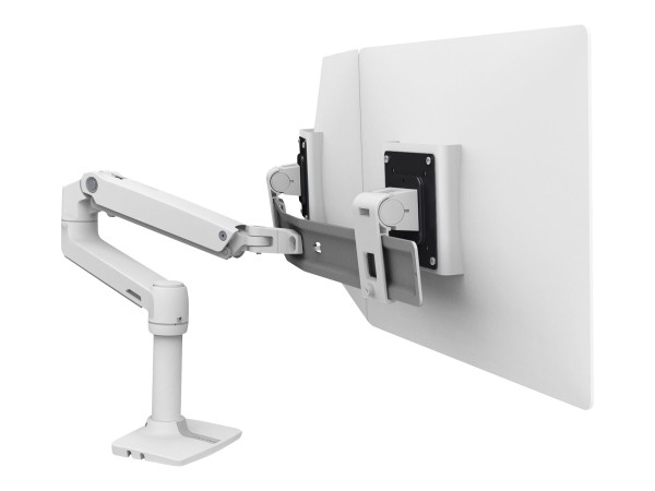 ERGOTRON LX dual direkt Tischhalterung weiss bis 63,5cm 25Zoll 0,9-5 kg.pro 45-489-216