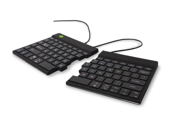 R-GO TOOLS R-Go Split Tastatur US-Layout scwarz RGOSP-USWIBL