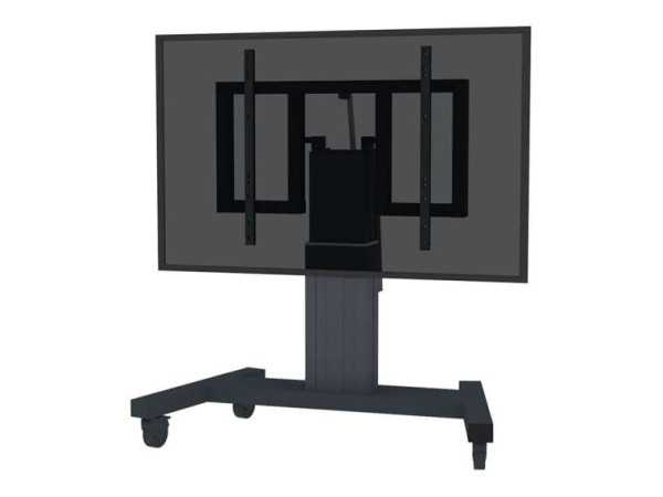NEOMOUNTS Mobiler Bodenständer für Flachbild-Fernseher bis 85" (215,9cm) - PLASMA-M2550TBLACK