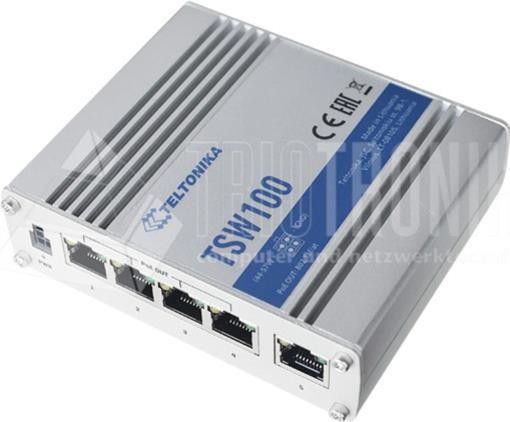 TELTONIKA TELTONIKA IP30 Industrie 5-Port 1Gbit PoE+ unmanaged Switch