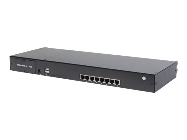DIGITUS Professional Modularer Cat.5 KVM Switch 8-Port DS-72216