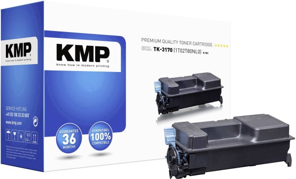KMP KMP Toner Kyocera TK3170/TK-3170 comp. black K-T81