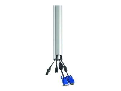 VOGELS PUC 2108 Rohr Basic L 80 cm silber 7221084