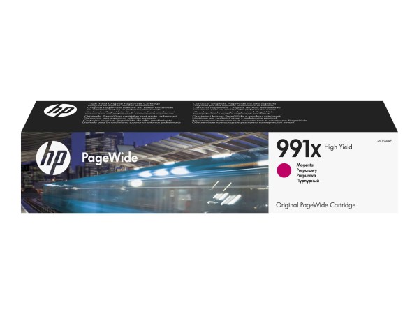 HP 991X Magenta PageWide Tintenpatrone M0J94AE