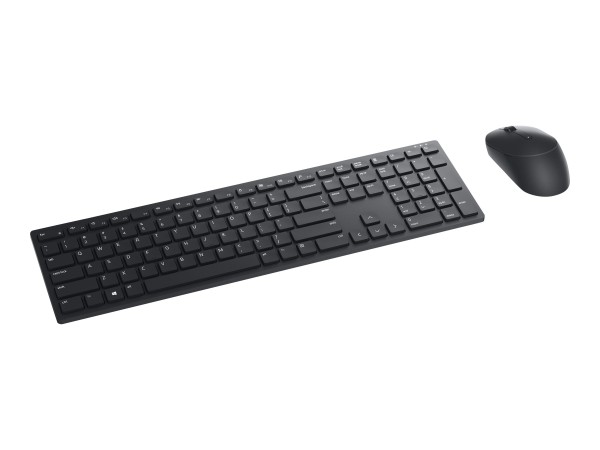 DELL Pro KM5221W - Tastatur-und-Maus-Set - kabellos - 2.4 GHz - kanadisches KM5221WBKB-FRC