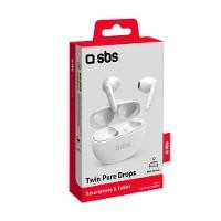 SBS SBS TWS Pure Drops Kopfhörer mit 380mAh Ladestation white