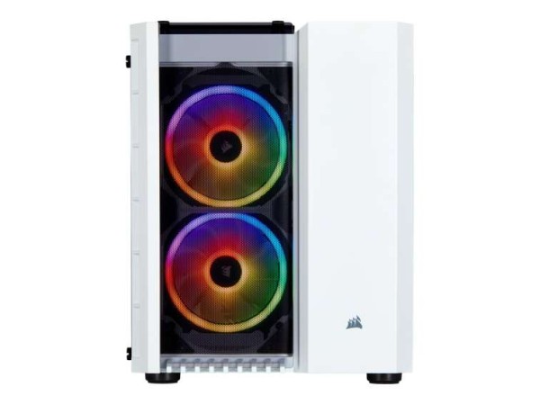CORSAIR Crystal 280X White RGB Midi Tower ATX Gehäuse mit gehärtetem Glas CC-9011137-WW