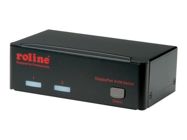 ROLINE DisplayPort KVM Switch,2PCs 14.01.3327