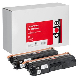DOTS DOTS schwarz Toner kompatibel zu brother TN-421BK, 2er-Set; 1 Pack = 2 St.