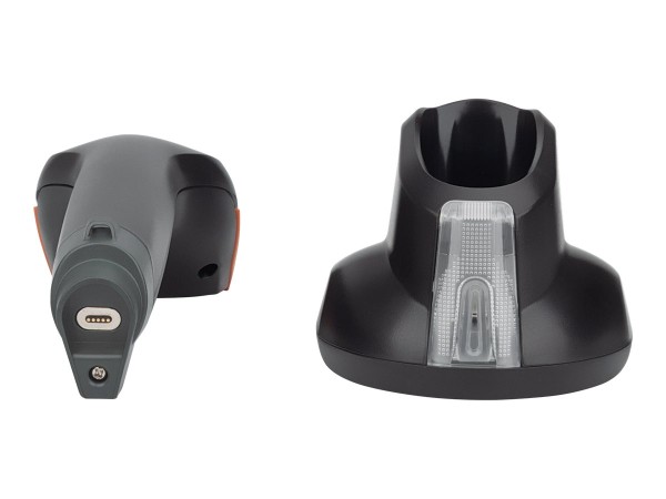 MANHATTAN MANHATTAN 2D Wireless Barcodescanner 250mm Scanreichweite Barcode-Scanner (179768)