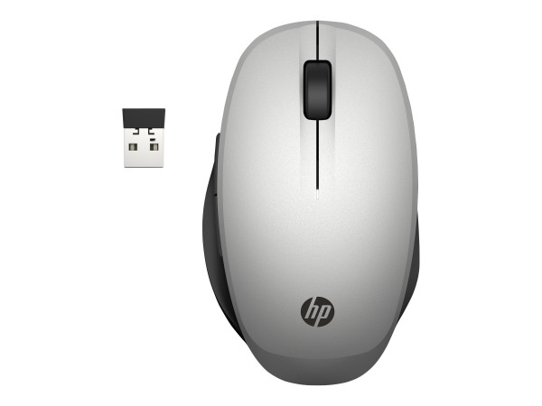 HP Dual Mode Silver Mouse 300 Euro (P) 6CR72AA#ABB