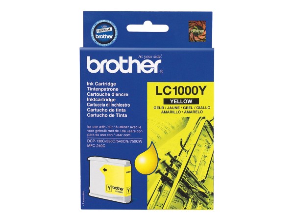 BROTHER BROTHER LC1000Y Gelb Tintenpatrone