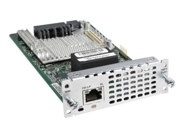 CISCO SYSTEMS 1 port Mltflx Trunk Voice Data T1/E1 Mod NIM-1MFT-T1/E1=