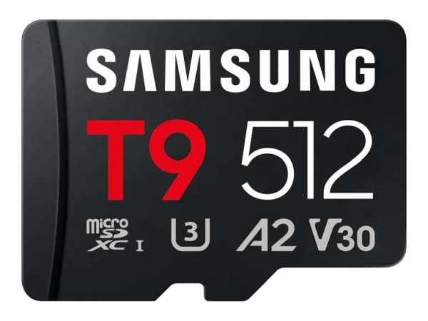 SAMSUNG T9 microSD Speicherkarte mit USB-Kartenleser 512GB MB-MH512TB/WW