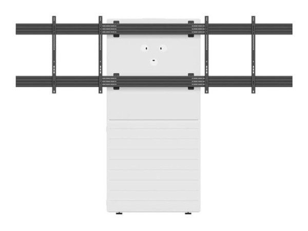 HAGOR CON-Line Big W Dual Medienstele mit Boden-Wand Montage für zwei 65-75 2769
