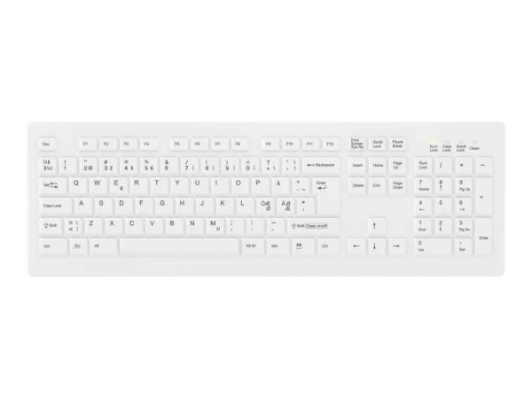 CHERRY ACTIVE KEY TAS AK-C8100F-FU1-W/NOR NOR-Layout weiß AK-C8100F-FU1-W/NOR