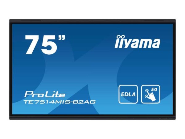IIYAMA TE7514MIS-B2AG 189,3cm (75") TE7514MIS-B2AG