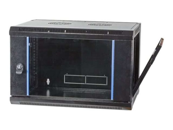 EFB ELEKTRONIK 19" Wandgehäuse Flat Pack 15HE, Tiefe 450 mm, RAL9005 691715FTS.1