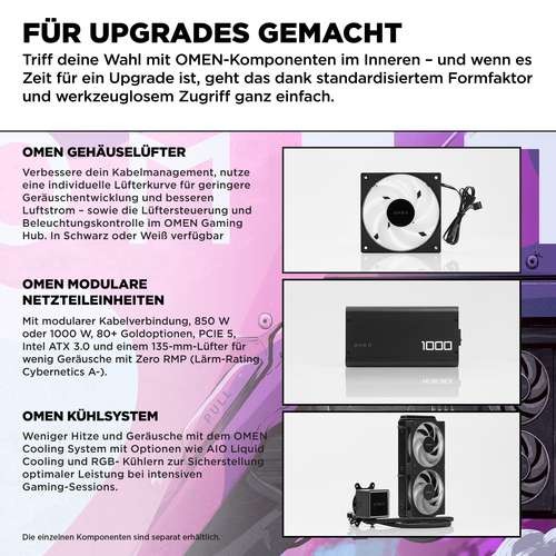 HP OMEN GT16-1174ng Ryzen 7 9800X3D 32GB 1TB W11 DU9U7EA#ABD