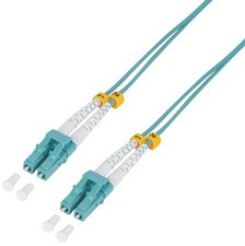 LogiLink LWL Patchkabel, LC-Duplex - LC-Duplex, OM3, 30,0 m