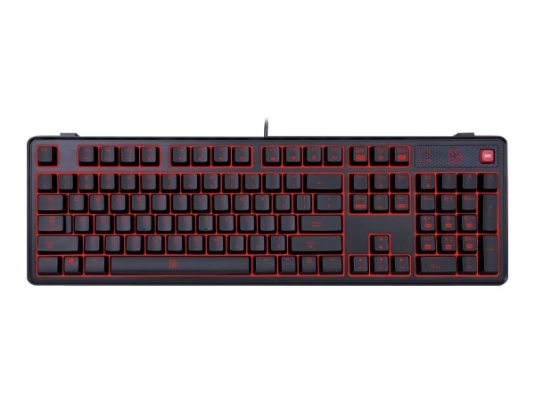 THERMALTAKE THERMALTAKE TT ESPORTS MEKA Pro Cherry MX Blue Tastatur Gaming Mechanical Switch rote LED Beleucht 1