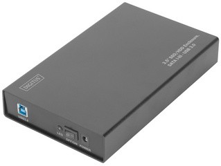 DIGITUS 3,5" SATA III Festplatten-Gehäuse, USB 3.0, schwarz