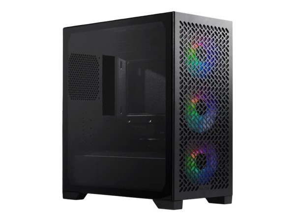 COOLERMASTER Elite 302 PC-Gehäuse, Midi-Tower, mAtX, Tempered Glass - schwa E302-KGNN-S00