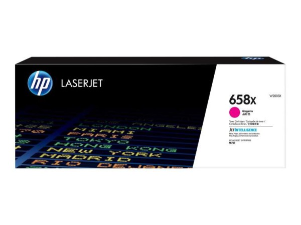 HP 658X Magenta LaserJet Toner Cartridge W2003X
