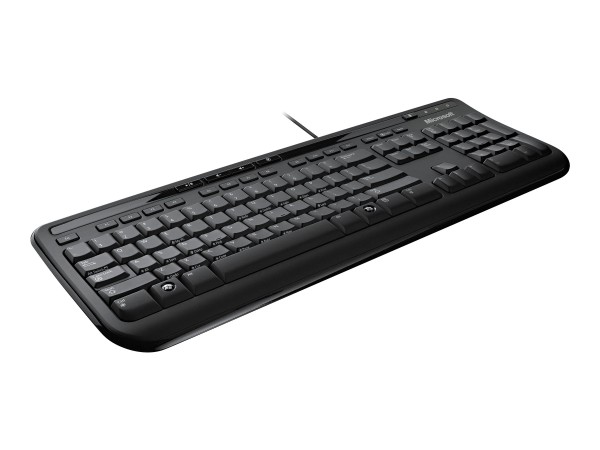 MICROSOFT MICROSOFT Keyboard Wired 600 black (DE)