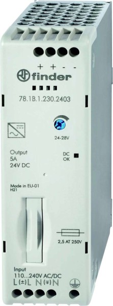 FINDER Schaltnetzteil E 120-240VAC/220VDC 1 Stück 781B12302403