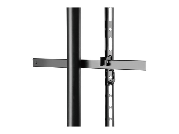 NEOMOUNTS mobiler Bodenständer für Flachbild-Fernseher bis 100" (254 cm) NS-M3800BLACK