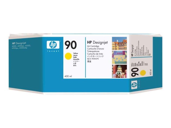 HP 90 Gelb Tintenpatrone C5065A