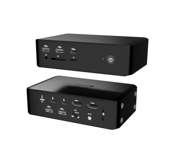 I-TEC I-TEC Thunderbolt 5 Quattro Display DS 2xTB5 2xHDMI 1x2,5GLAN 1xAudio/Mic 1xUSB-C Gen2 4xUSB-A Gen2