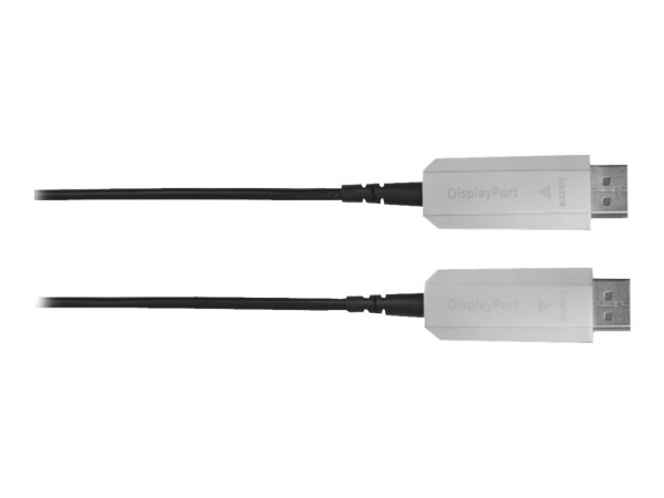 EET VIVOLINK Pro Displayport Optical 10 m Schwarz - Grau (PRODPOP10)