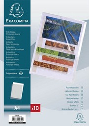 EXACOMPTA Sichthülle, DIN A4, PP 0,12 mm, genarbt