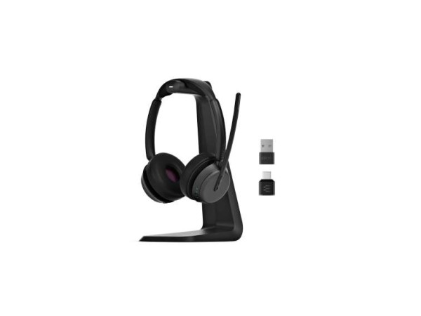 EPOS IMPACT 1000 MS UC ANC WL USB-C+A Stand On-Ear Bluetooth Headset inkl. 1001551