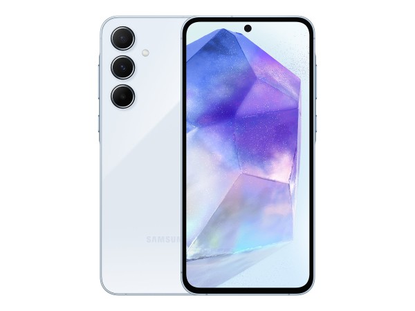 SAMSUNG 3JG Samsung Galaxy A55 5G A556B 8GB 128GB awesome iceblue SM-A556BLBAEUB