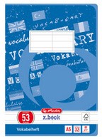 herlitz Vokabelheft x.book, DIN A5, 3-spaltig, 40 Blatt