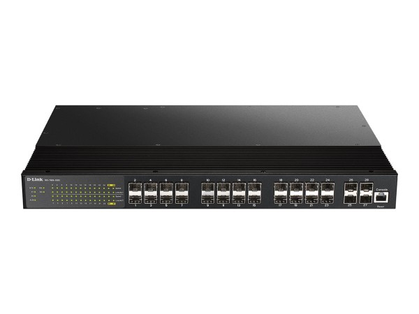 D-LINK D-LINK 28-Port Layer2 Managed Gigabit Industrial Fiber Switch 4x 10G