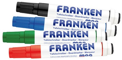 FRANKEN KombiMarker MagWrite, Strichstärke: 1-3 mm, sortiert