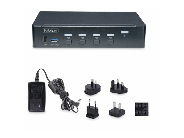 STARTECH.COM 4-Port DisplayPort KVM Switch P4AD122-KVM-SWITCH