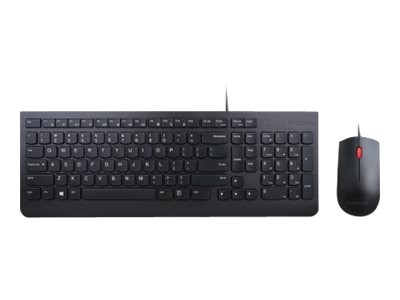 LENOVO LENOVO Essential Wired Keyboard and Mouse Combo - Italian