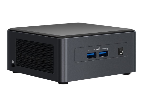 INTEL INTEL NUC Barebone BNUC11TNHI30000 Core i3-1115G4 Pro Tall Kit Dual Lan No-Cord