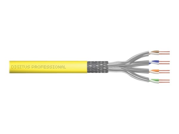 DIGITUS CAT 7A S/FTP,Installationskabel,1000m,Dupl.,1500MHz (Speditionsvers DK-1744-A-VH-10-P