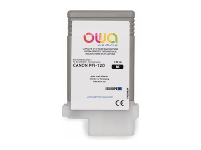 ARMOR ARMOR OWA Tinte komp. zu CANON PFI-120BK schwarz (130ml)