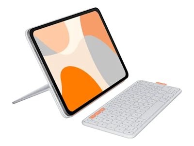 LOGITECH LOGITECH FLIP FOLIO - PALE GREY-CH-BT